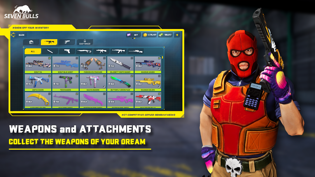 Counter Attack Multiplayer FPS ảnh chụp màn hình 5