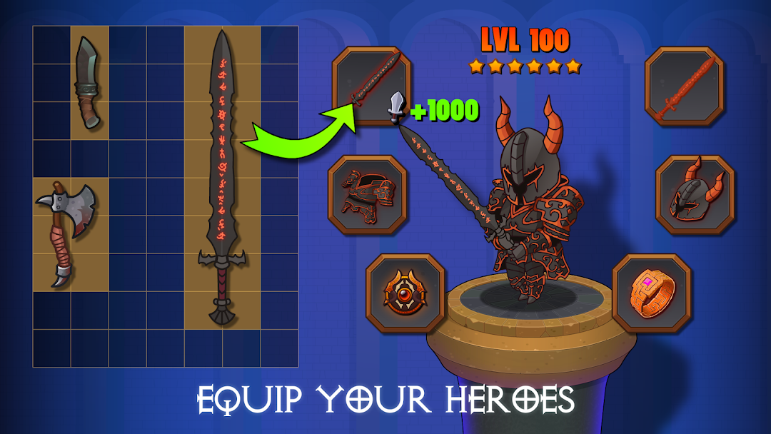 Dungeon: Age of Heroes ảnh chụp màn hình 4
