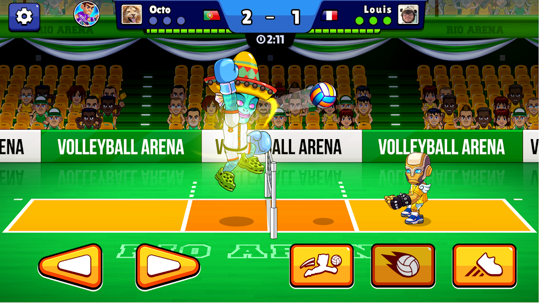 Volleyball Arena: Spike Hard ảnh chụp màn hình 3