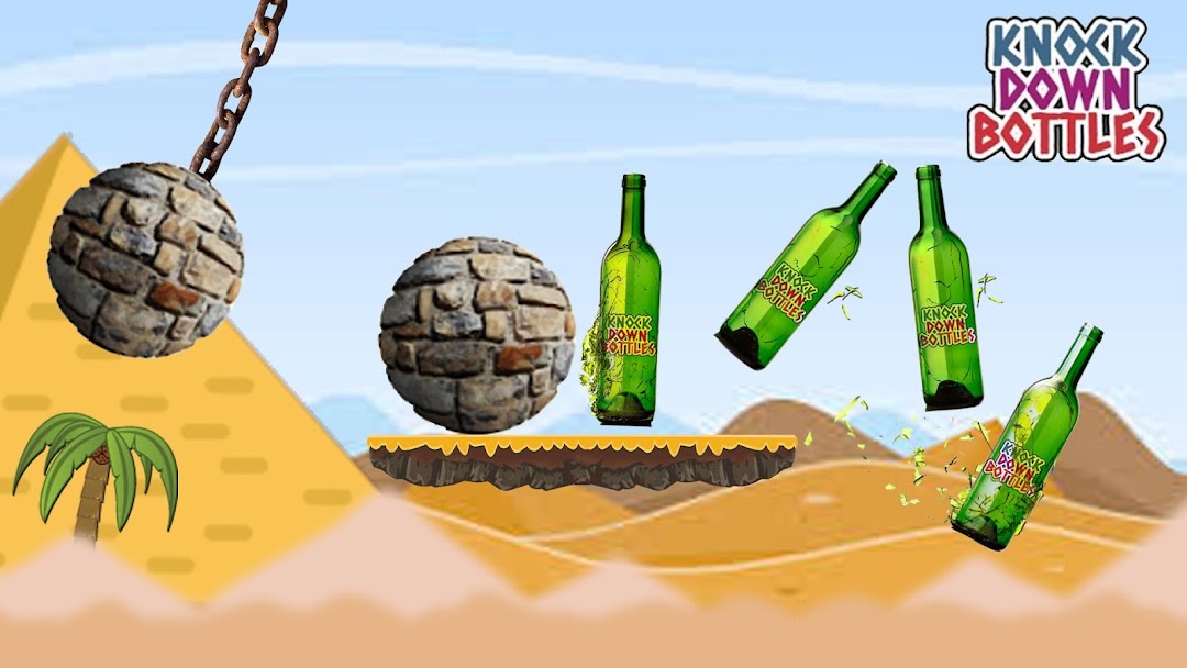 Bottle Shooting Game ảnh chụp màn hình 2