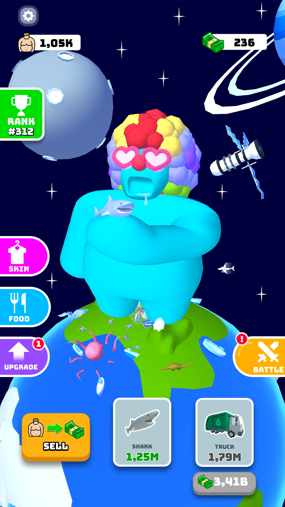 Eating Hero: Clicker Food Game mod apk screenshot 4