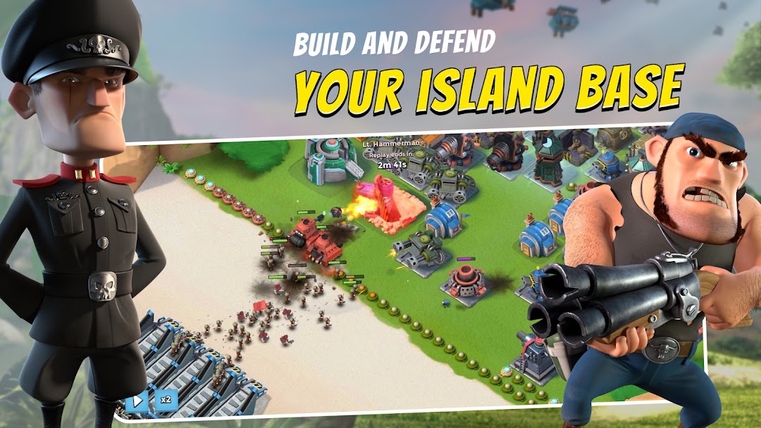 Boom Beach: War Strategy Game ảnh chụp màn hình 3