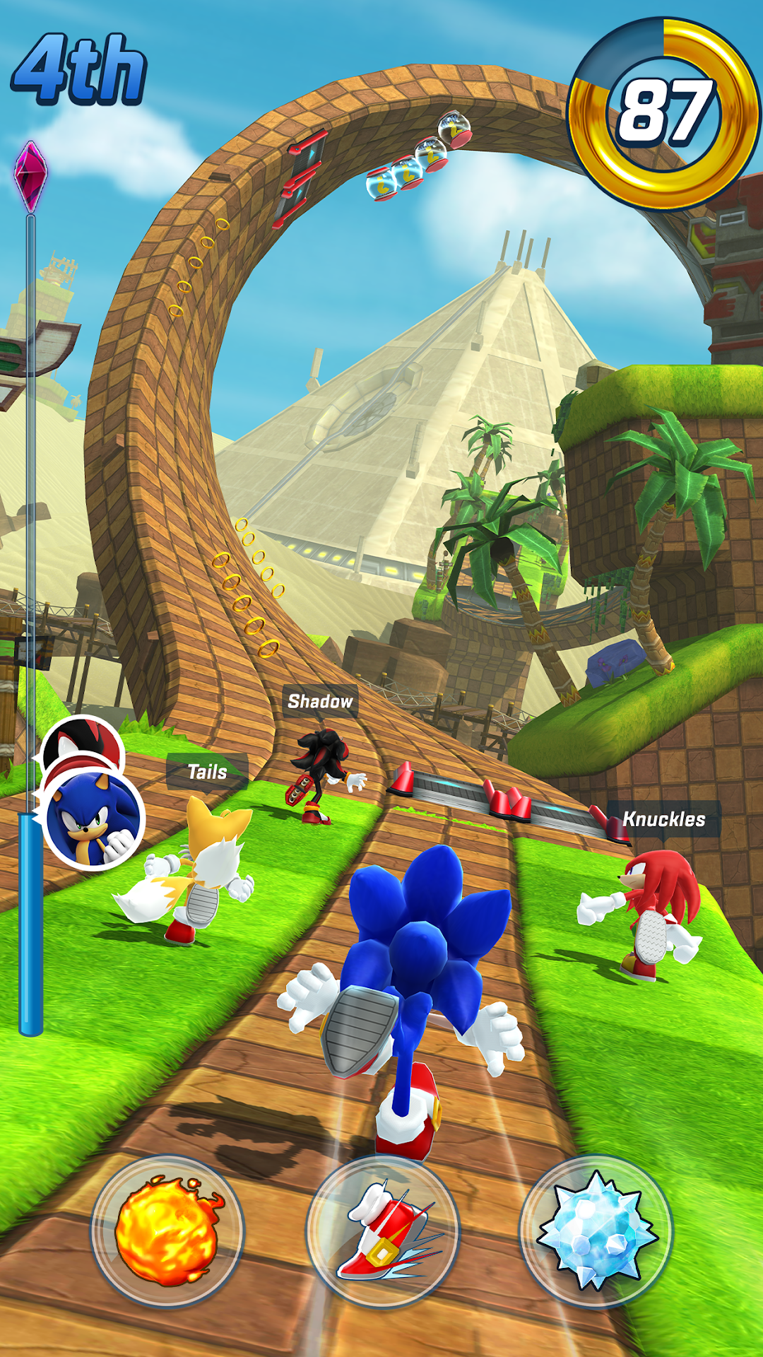 Sonic Forces: PvP Battle Race mod apk screenshot 1