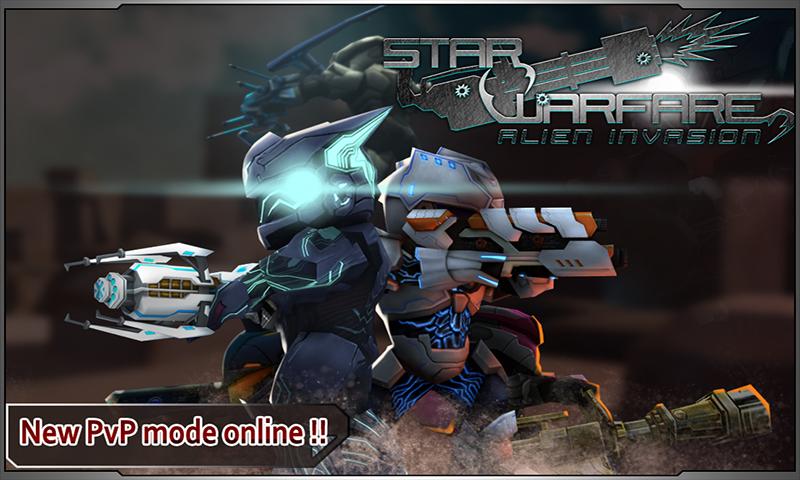 Star Warfare:Alien Invasion HD ảnh chụp màn hình 1