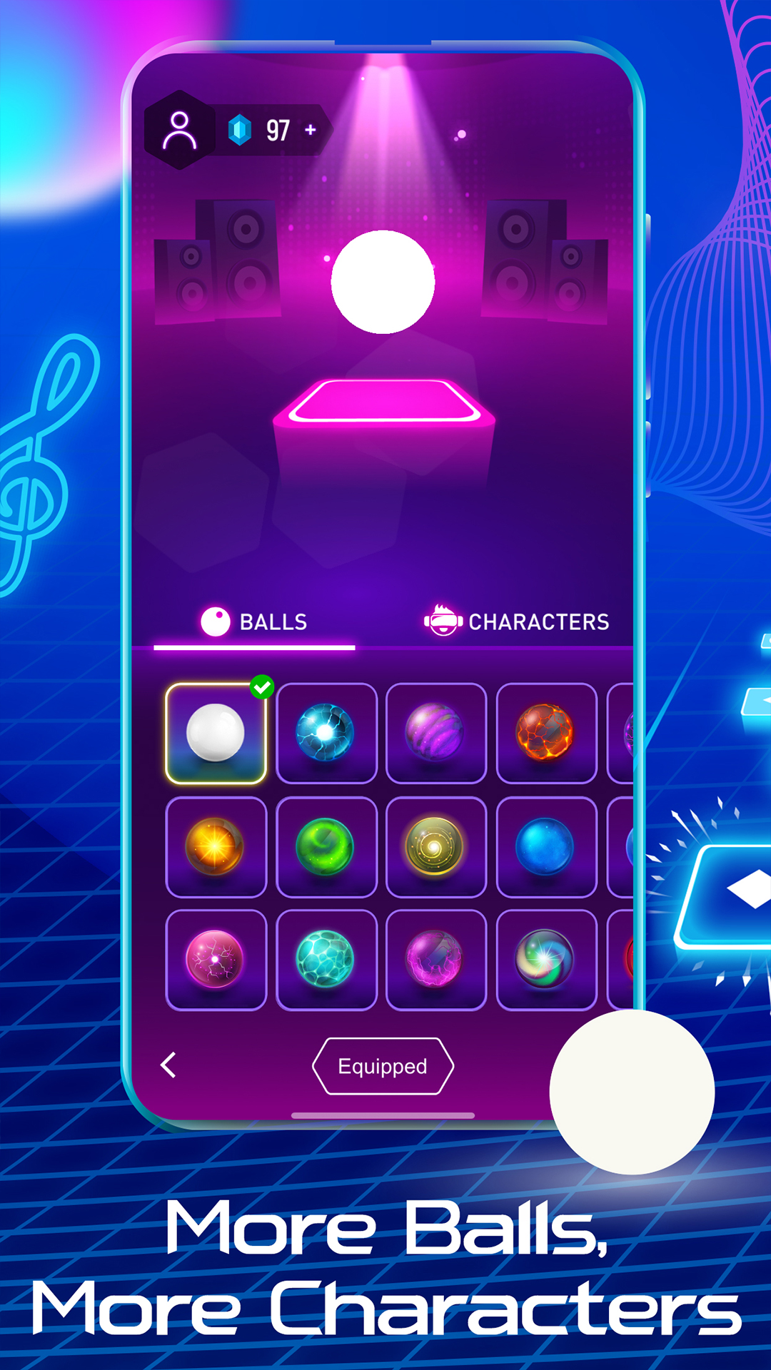 Tiles Hop Music & Ball Game ảnh chụp màn hình 3