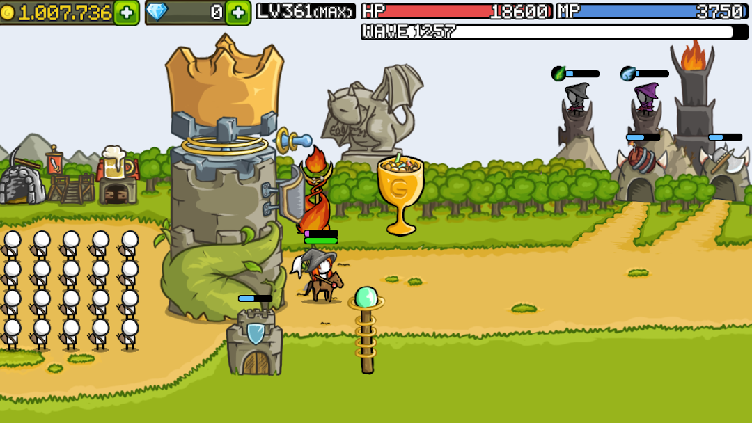 Grow Castle - Tower Defense mod apk screenshot 5