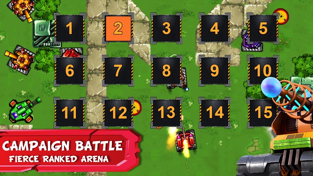Tank Battles 2D ảnh chụp màn hình 4