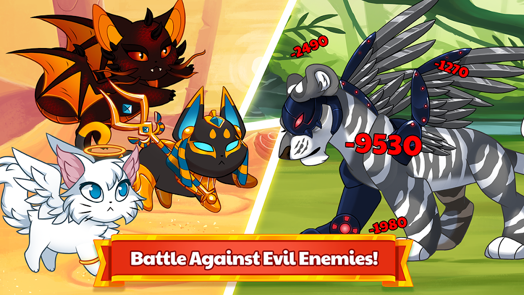 Castle Cats - Idle Hero RPG ảnh chụp màn hình 5