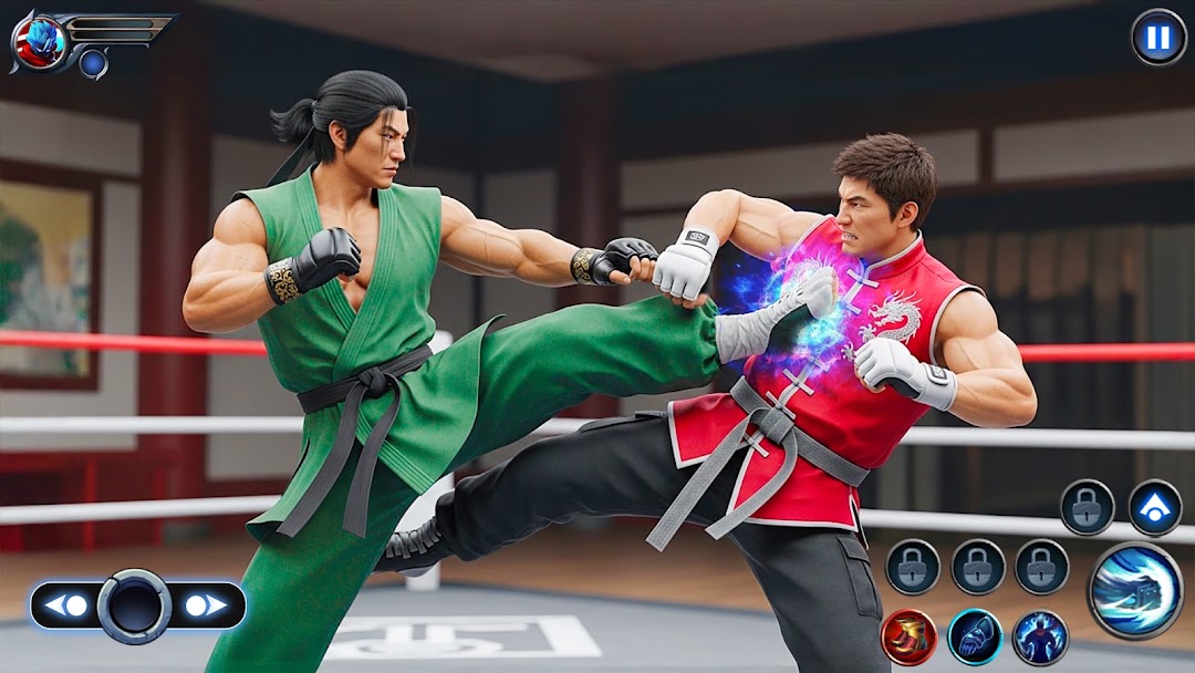 Kung Fu Karate Fighting Games mod apk screenshot 2