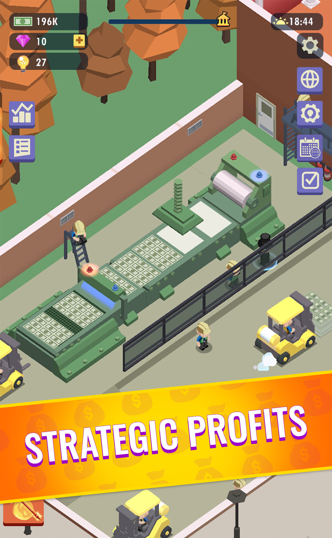 Idle Bank - Money Games mod apk screenshot 3