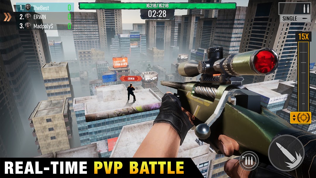 Sniper Zombies: Offline Games mod apk screenshot 4