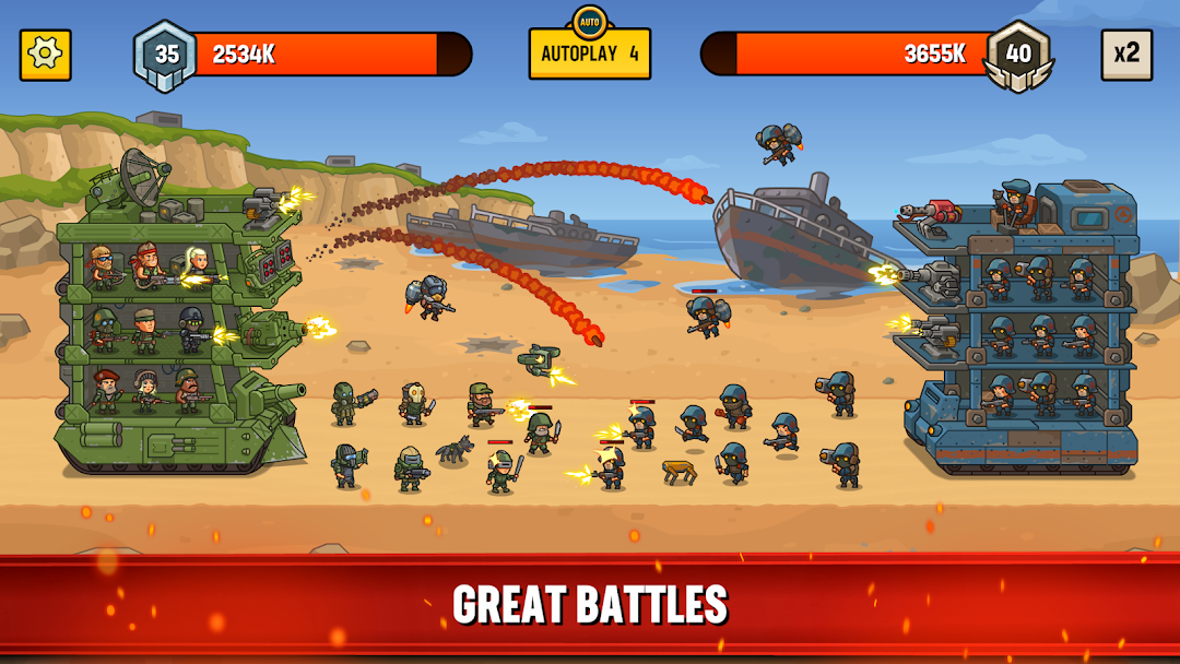 World War Defense mod apk screenshot 4