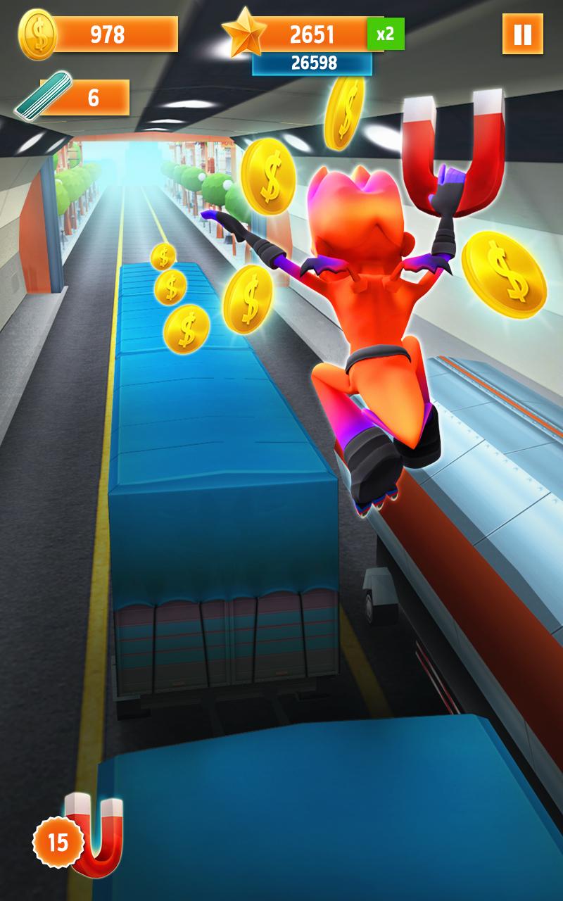 Subway Bus Rush Runner mod apk screenshot 4