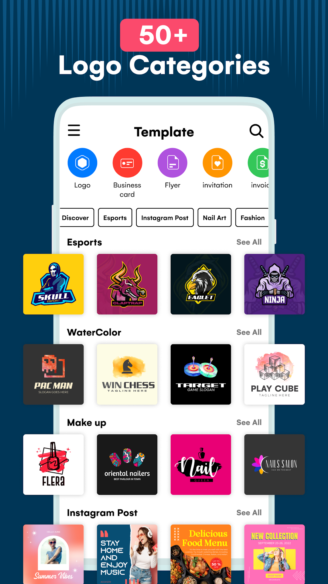 Logo Maker : AI Logo Generator ảnh chụp màn hình 2