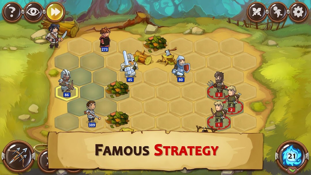 Braveland Heroes mod apk screenshot 1