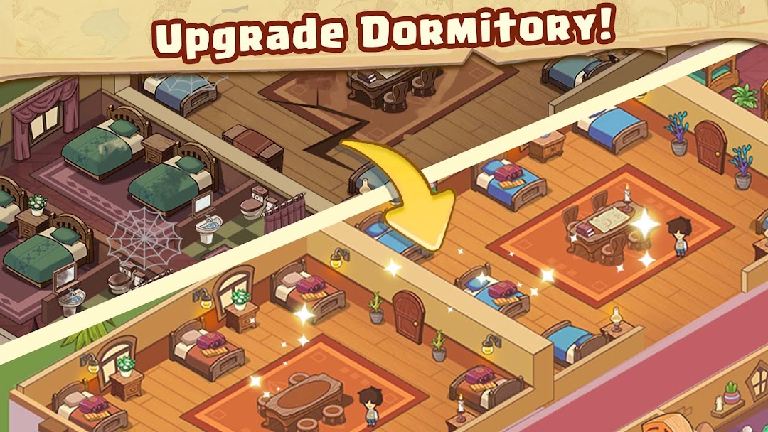 Idle Magic School mod apk screenshot 4