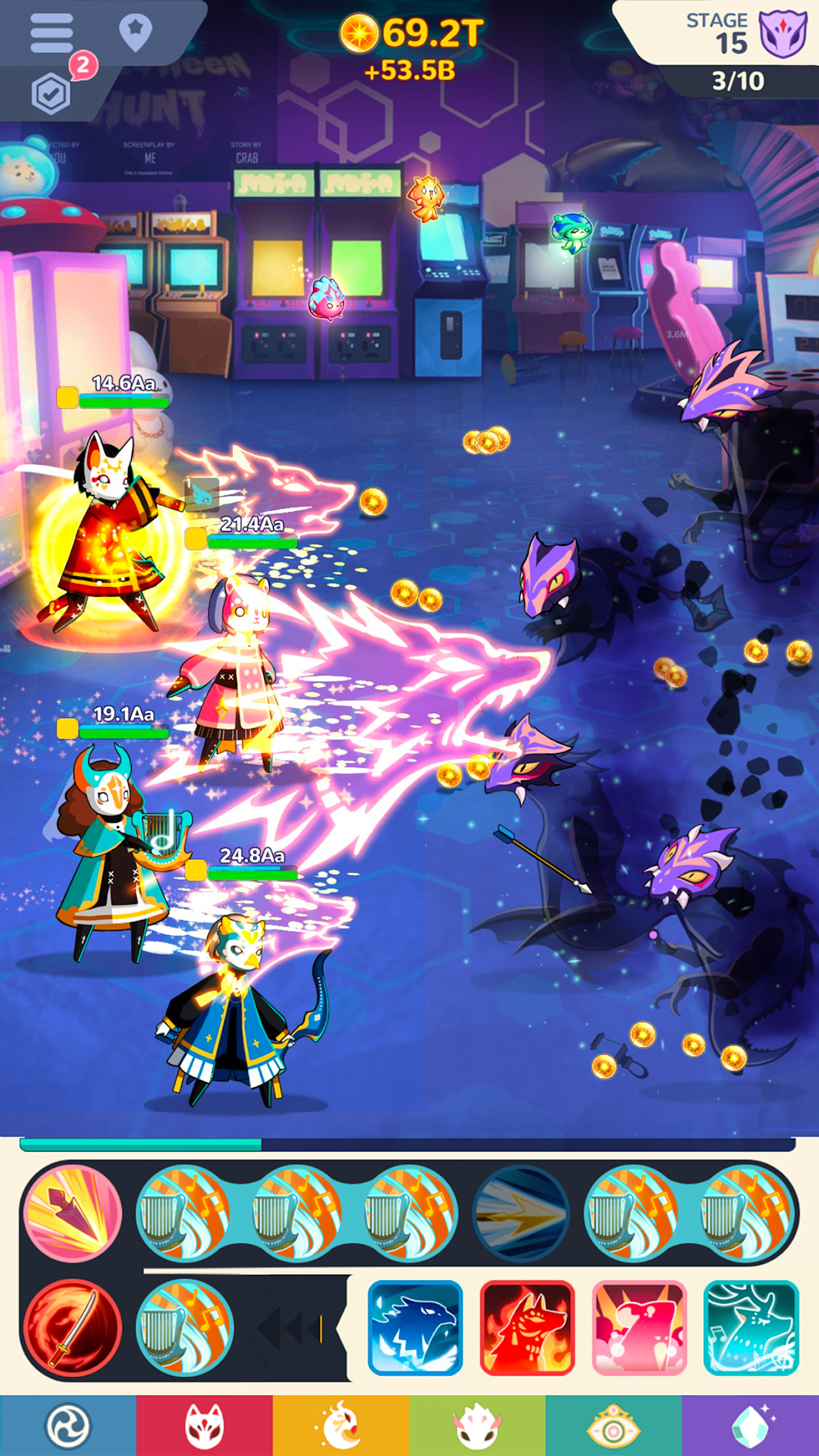 Masketeers : Idle Has Fallen ảnh chụp màn hình 1