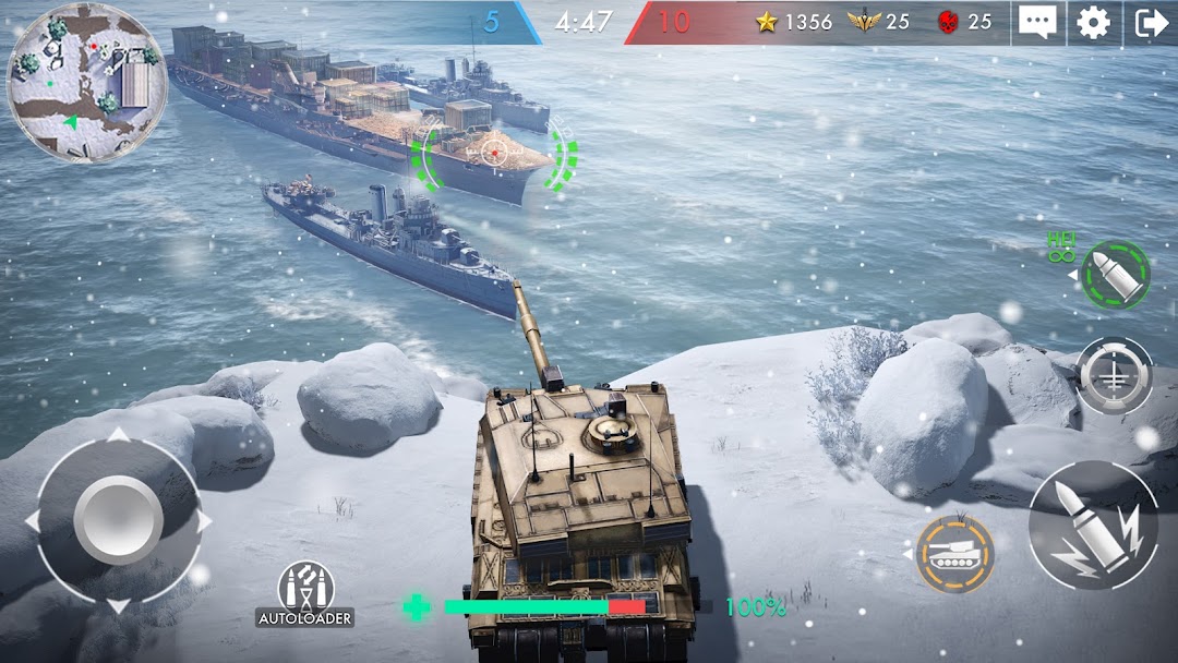 Tank Warfare: PvP Tanks Blitz mod apk screenshot 3