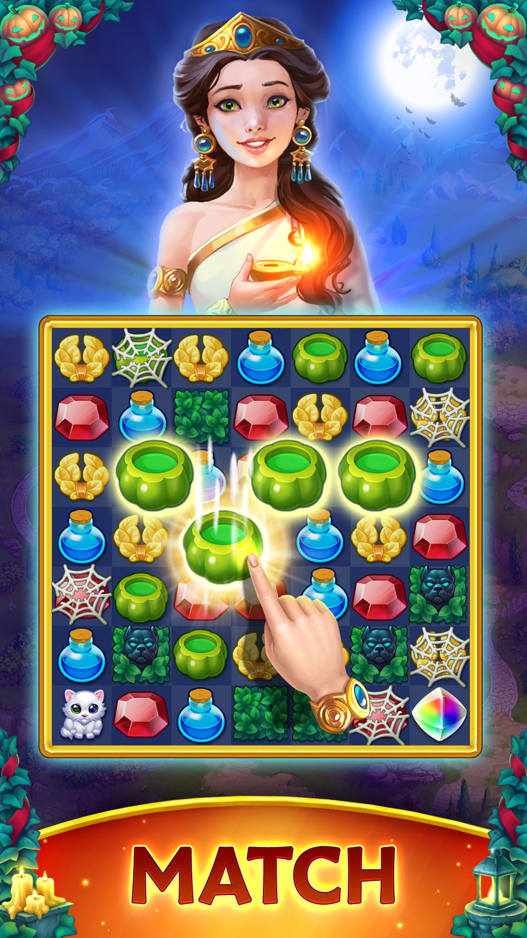 Jewels of Rome: Gems Puzzle ảnh chụp màn hình 1