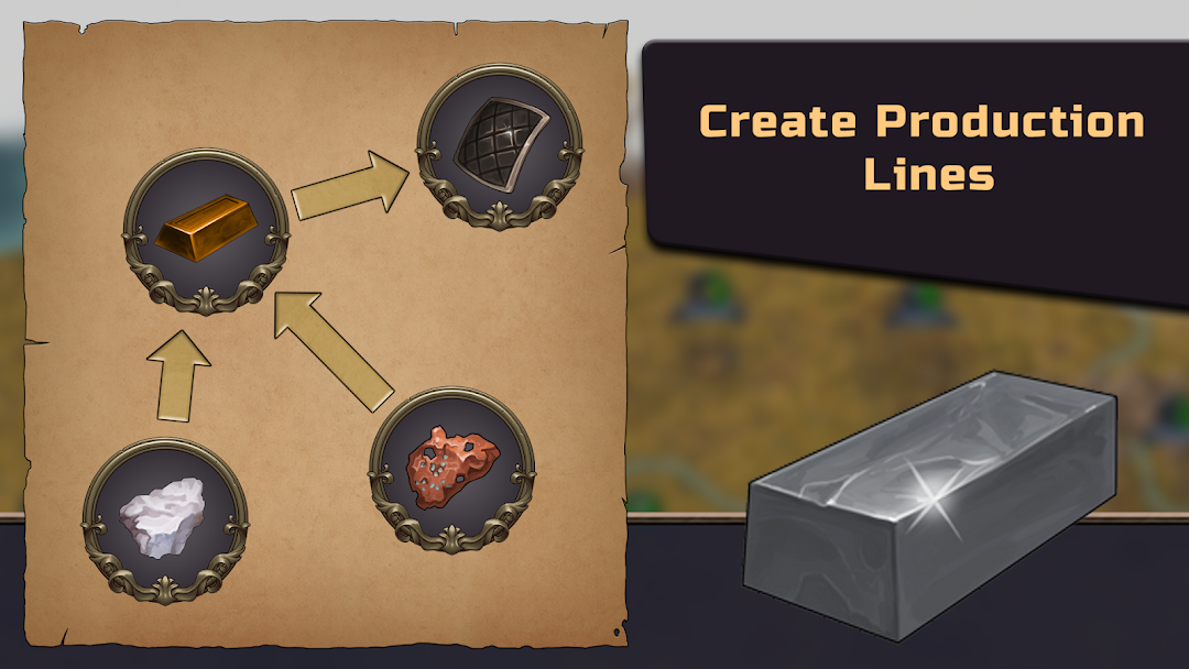 Idle Crafting Empire Tycoon mod apk screenshot 1