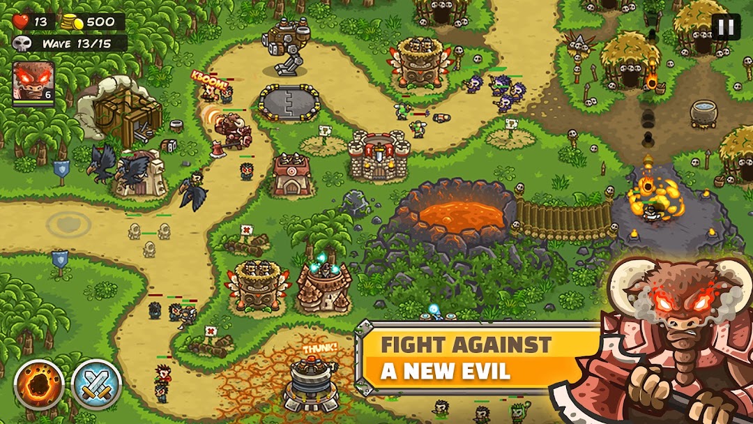 Kingdom Rush Frontiers TD mod apk screenshot 3