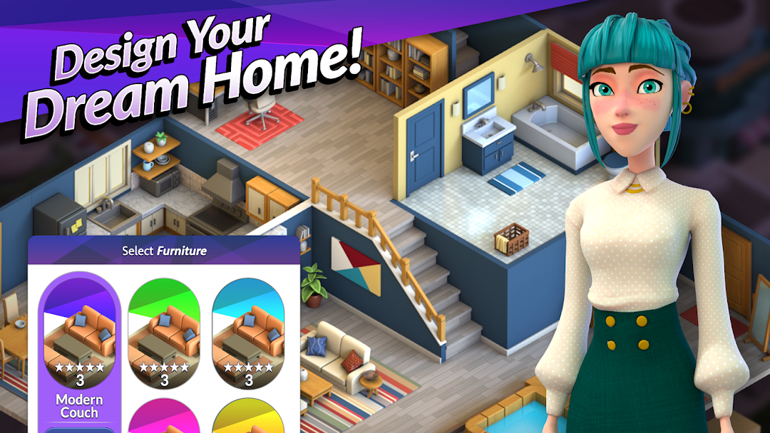 Single City: Social Life Sim ảnh chụp màn hình 1