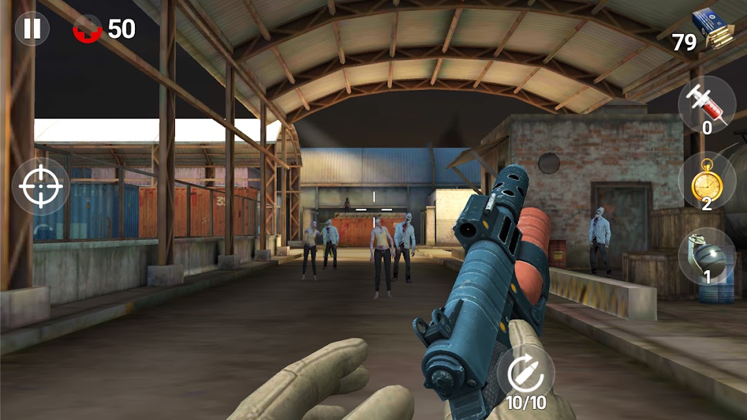Zombie Hunter: Zombie shooting mod apk screenshot 1
