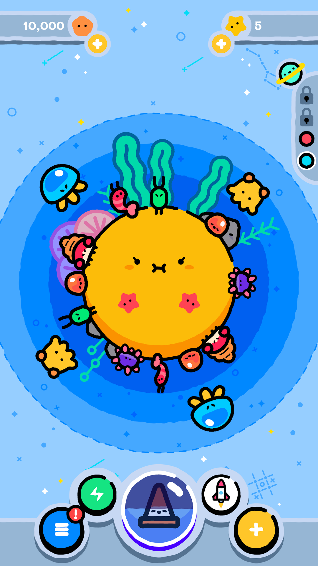 Idle Pocket Planet mod apk screenshot 4