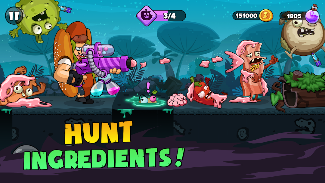 Zombie Hunter - Catch Zombies ảnh chụp màn hình 1
