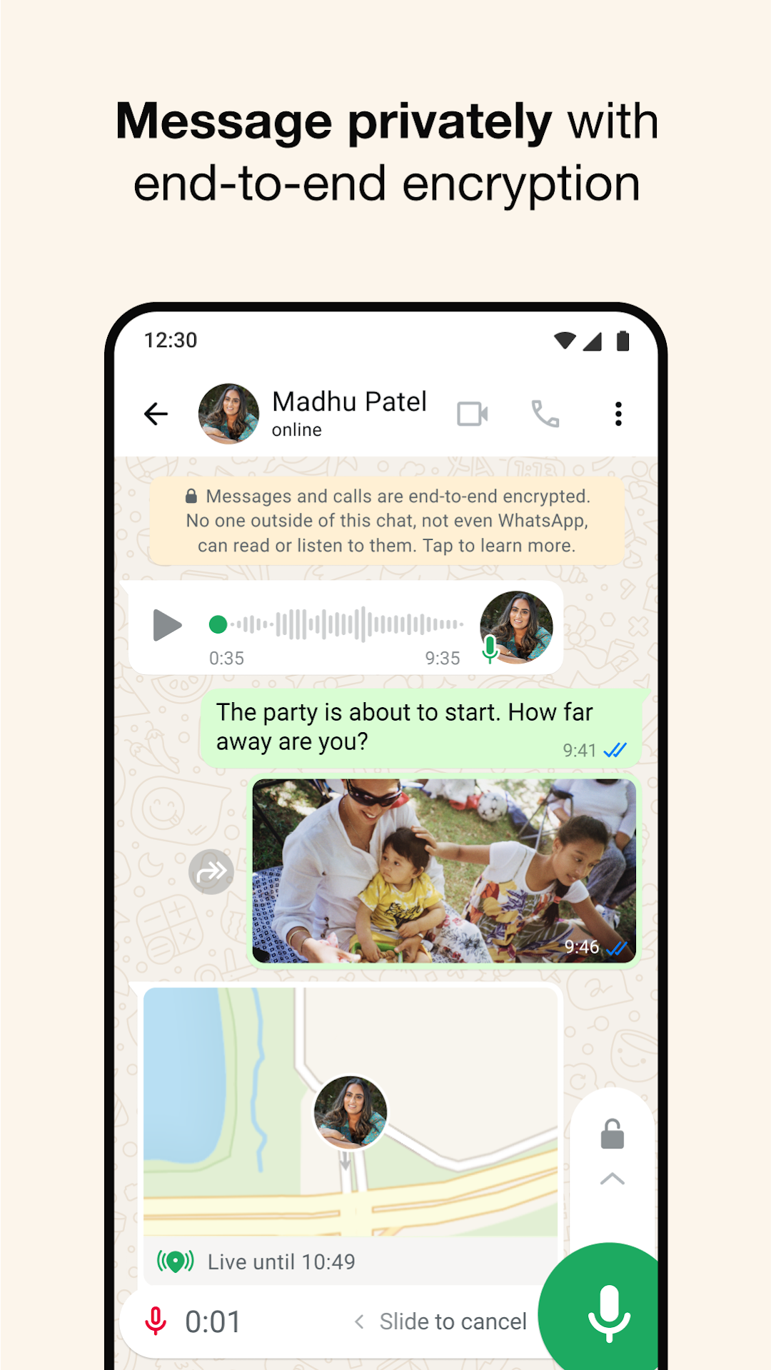WhatsApp Messenger mod apk screenshot 2