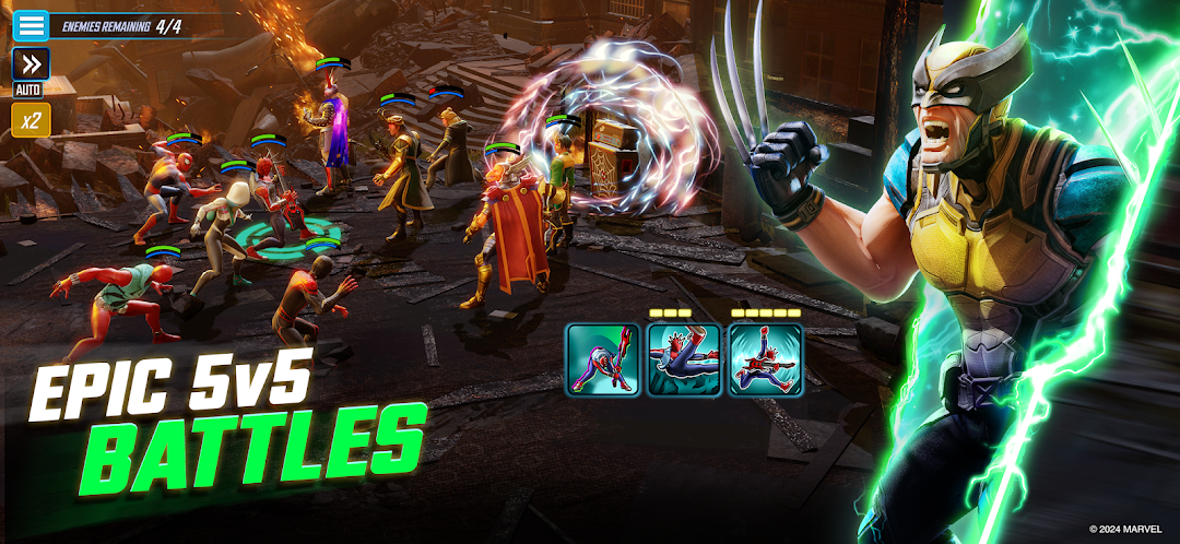 MARVEL Strike Force: Squad RPG ảnh chụp màn hình 4