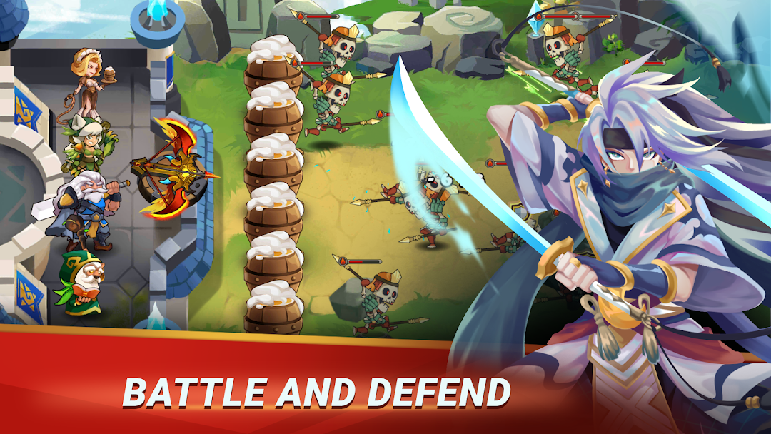 Castle Defender ảnh chụp màn hình 1