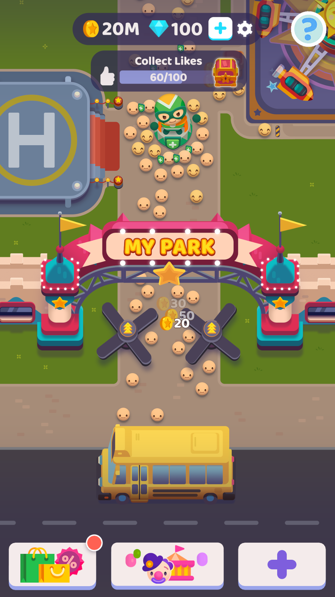 Overcrowded: Tycoon ảnh chụp màn hình 1