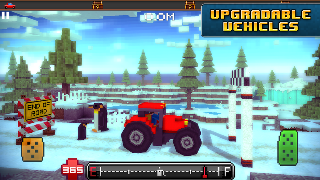 Blocky Roads mod apk screenshot 5