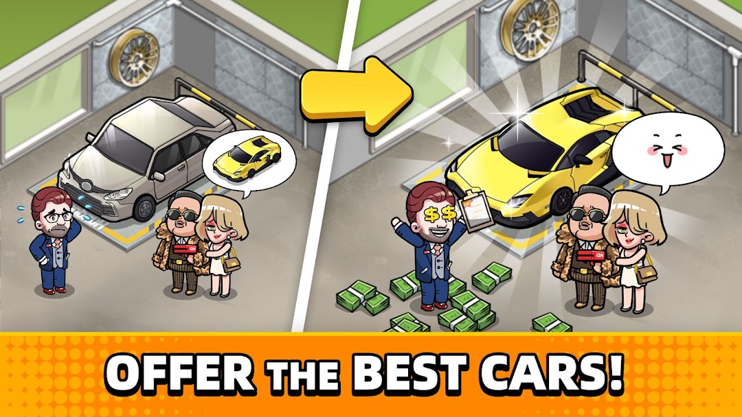 Used Car Tycoon Game ảnh chụp màn hình 4
