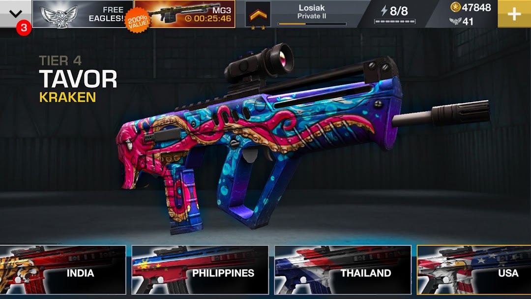 Gun Shooting Games Offline FPS ảnh chụp màn hình 5