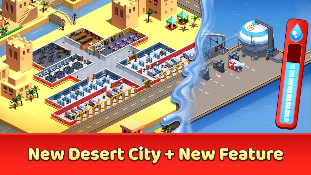 Idle Firefighter Tycoon ảnh chụp màn hình 1