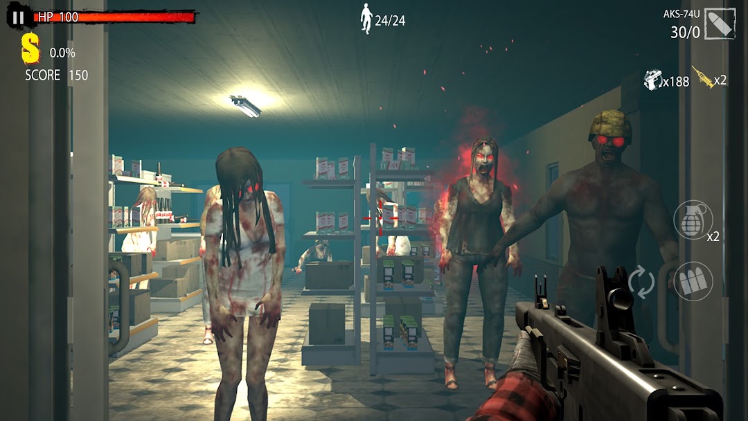 Zombie Hunter D-Day : 20Mil + ảnh chụp màn hình 3