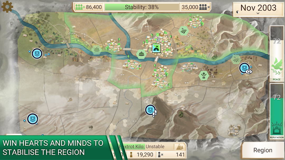 Rebel Inc. mod apk screenshot 4
