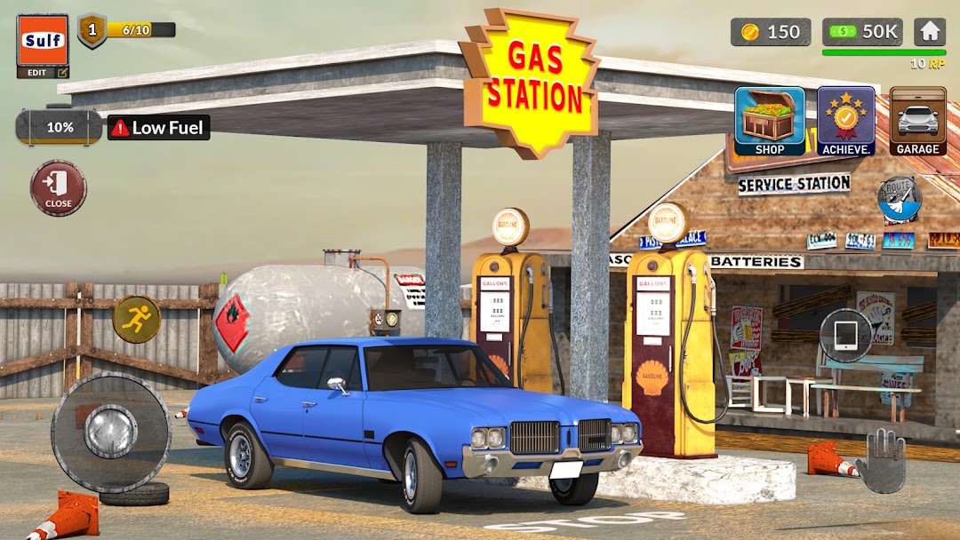 Gas Filling Junkyard Simulator ảnh chụp màn hình 1