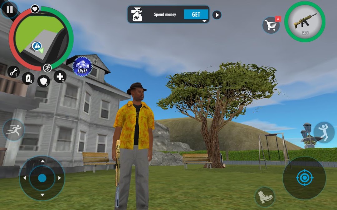 Real Gangster Crime mod apk screenshot 1