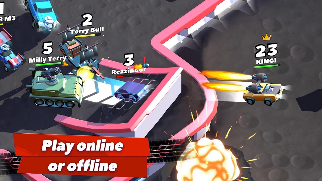Crash of Cars mod apk screenshot 5