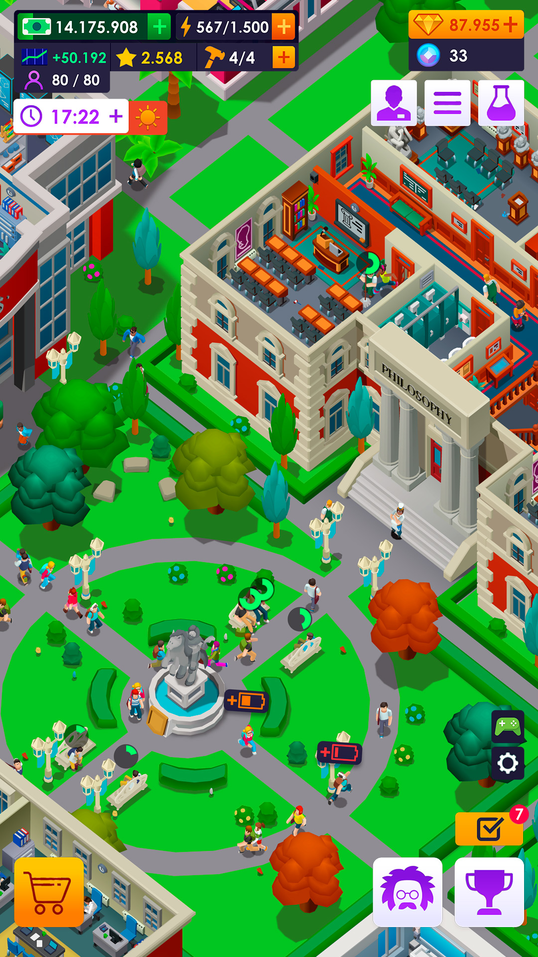University Empire Tycoon －Idle mod apk screenshot 5