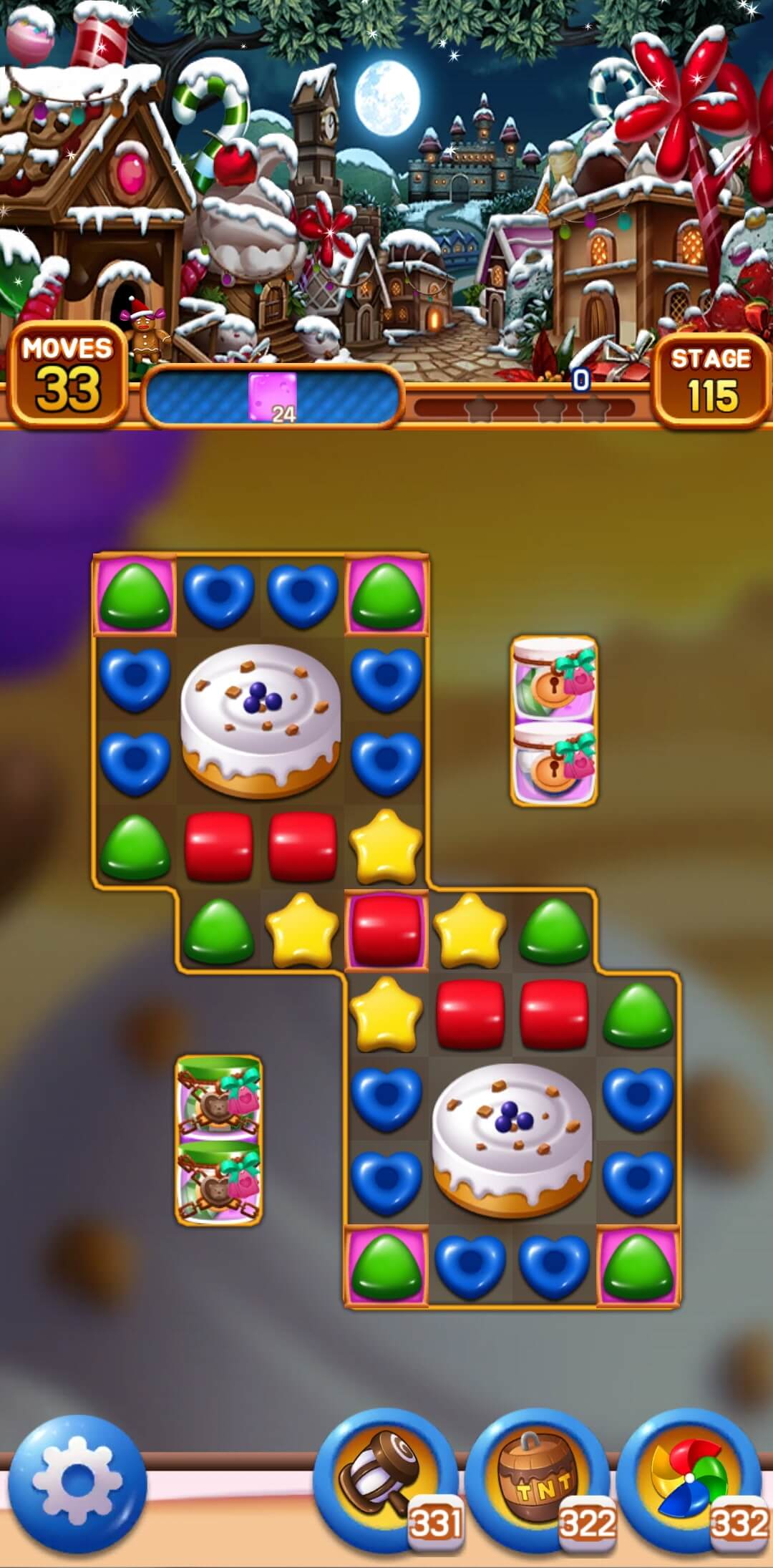 Sweet Cookies Kingdom_Match 3 ảnh chụp màn hình 3