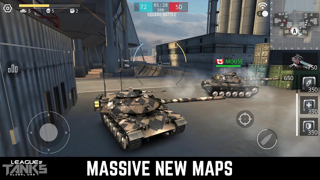 League of Tanks - Global War ảnh chụp màn hình 2