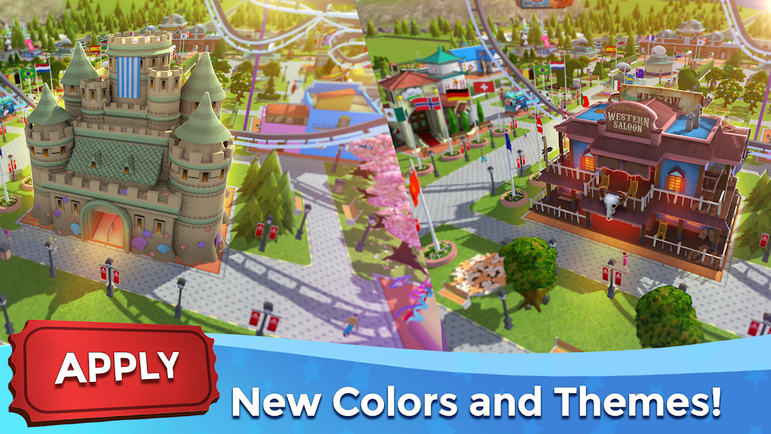 RollerCoaster Tycoon Touch mod apk screenshot 5