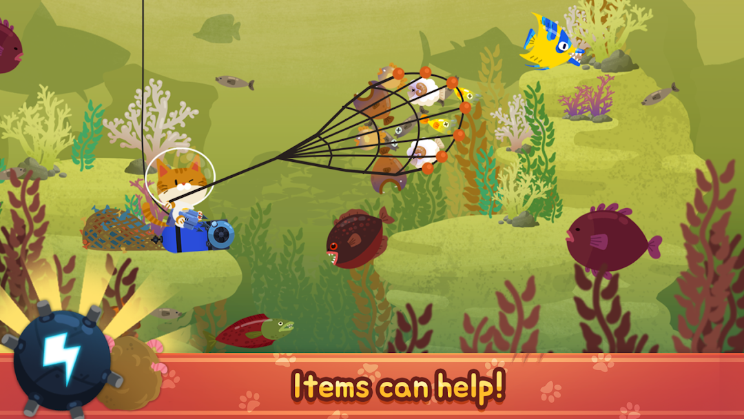 The Fishercat mod apk screenshot 5