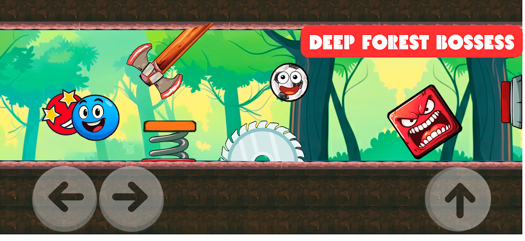 Red Hero 4 - red bounce ball 5 mod apk screenshot 2