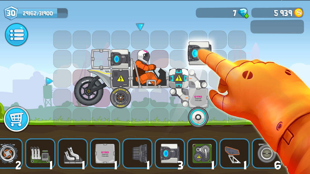 Rovercraft:Race Your Space Car mod apk screenshot 2
