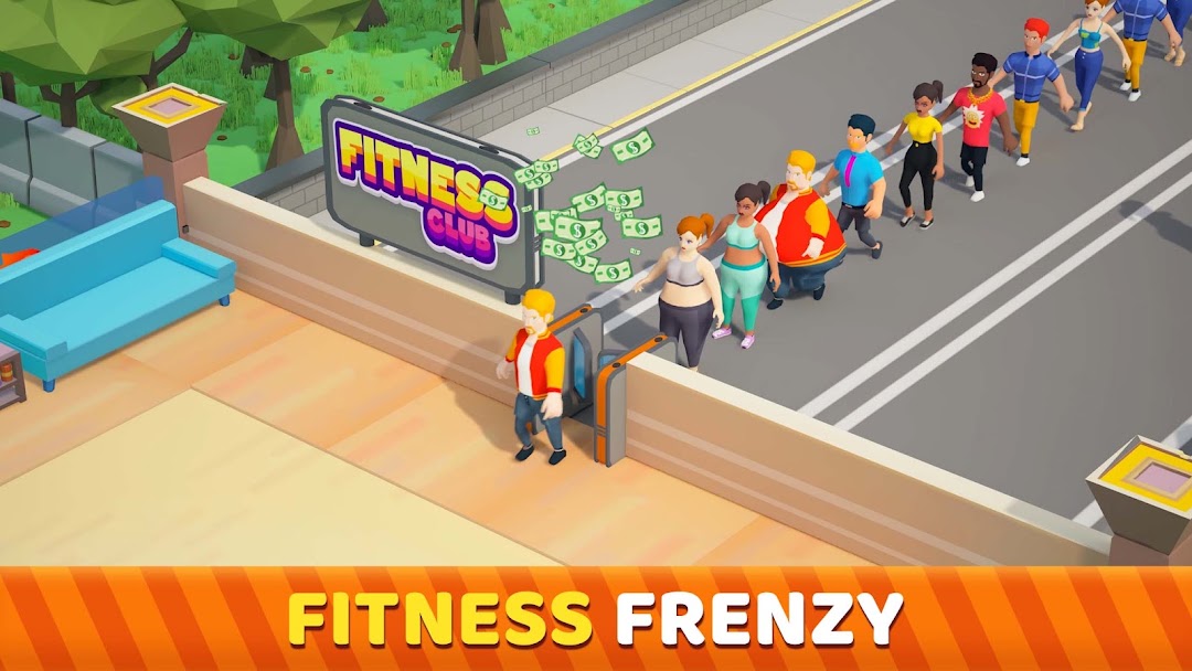 Fitness Club Tycoon ảnh chụp màn hình 1